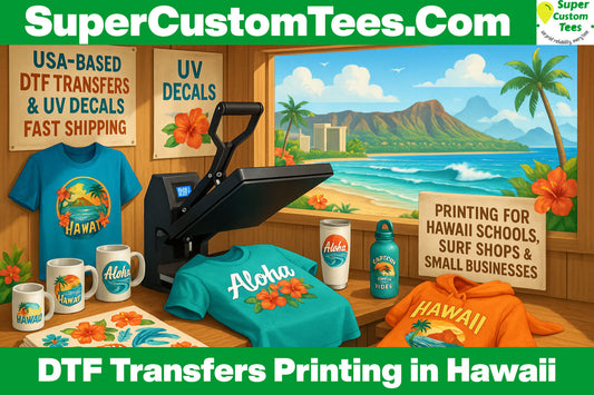 DTF Transfers Printing in Hawaii