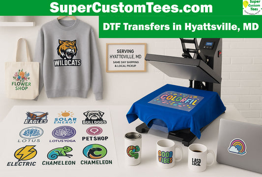DTF Transfers in Hyattsville, MD – Fast & Local Printing
