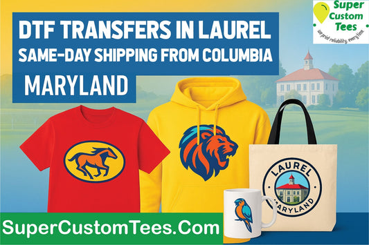 DTF Transfers Near Me in Laurel MD