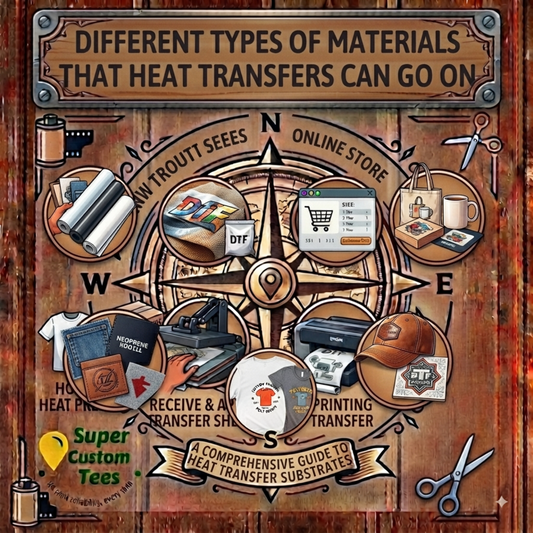 Different Types Of Materials That Heat Transfers Can Go On