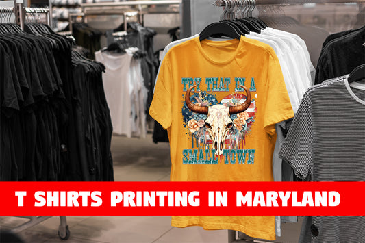 T Shirts Printing in Maryland