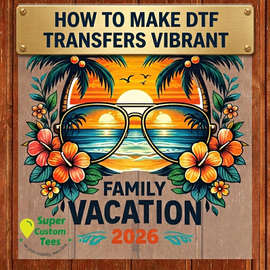How To Make Your Direct To Film DTF Transfers Come Out Vibrant?