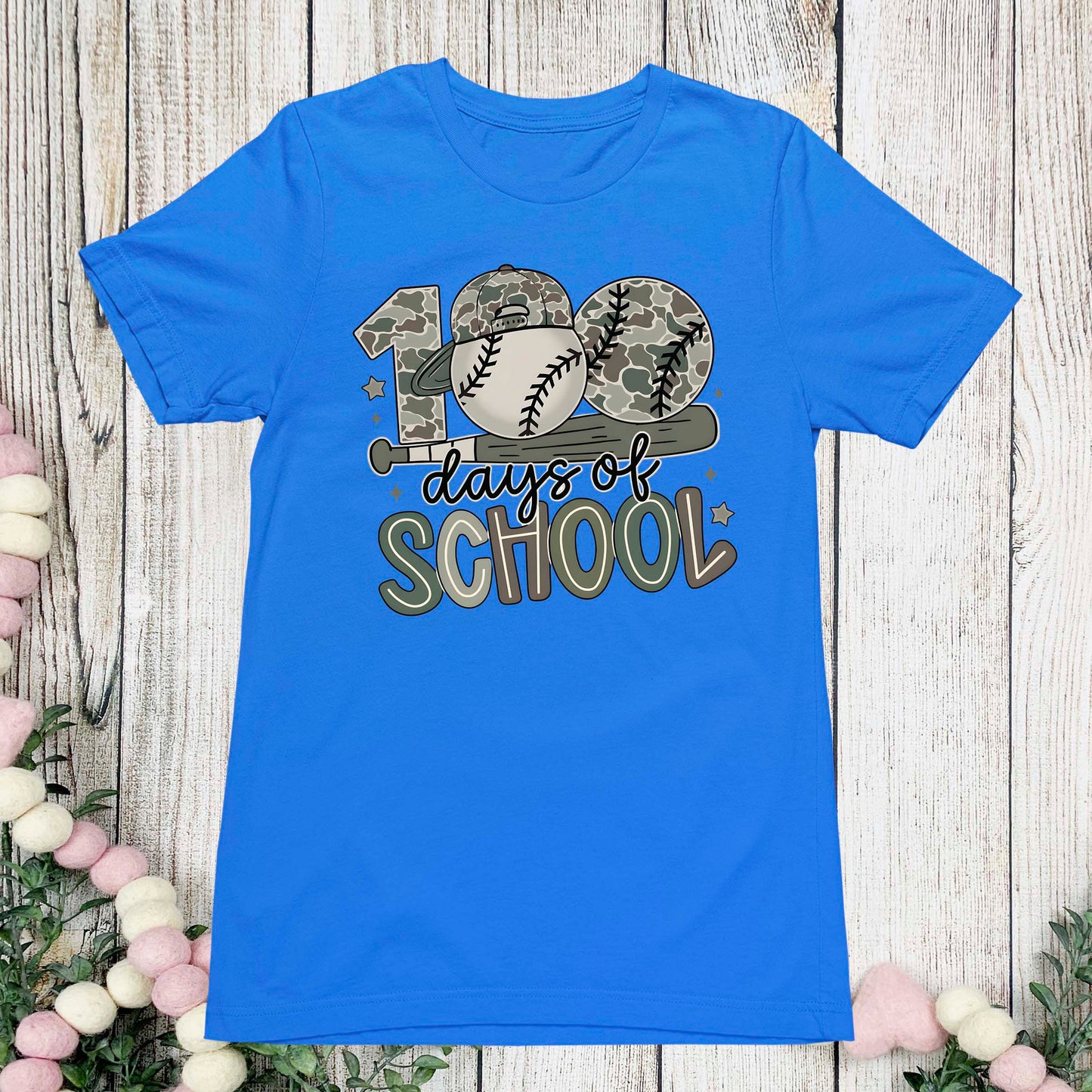100 Days of School Baseball T Shirt Sport Lover Game Day 100 Days of School Shirt for Kids Boys Girls Women Men
