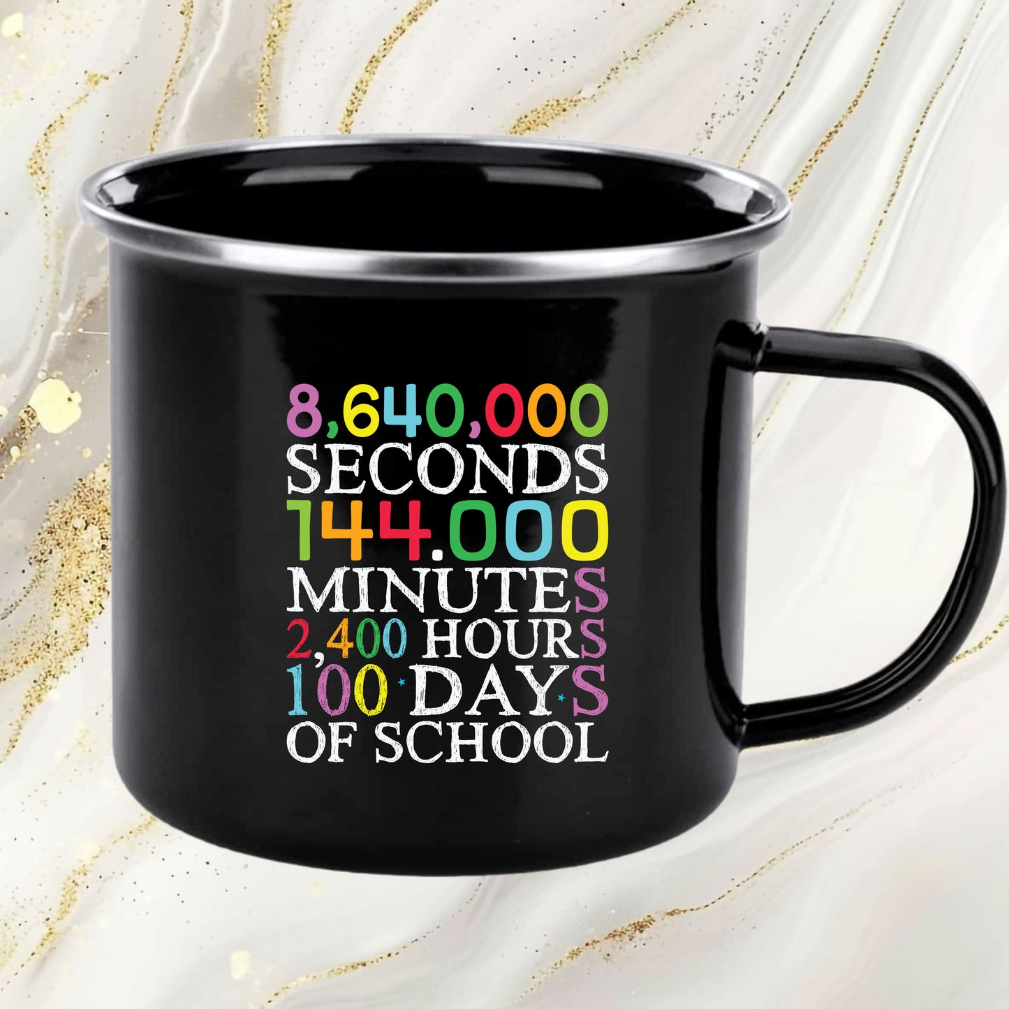 100 Days of School DTF Transfer, Ready to Press Heat Transfer for Shirts, Fun 100 Days of School Design, UV Sticker