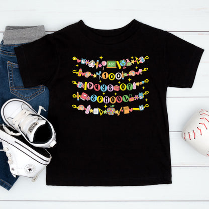 100 Days of School T Shirt Vintage Student Teacher Shirt for Kids Girls Boys Women Men Classroom Learning Tee