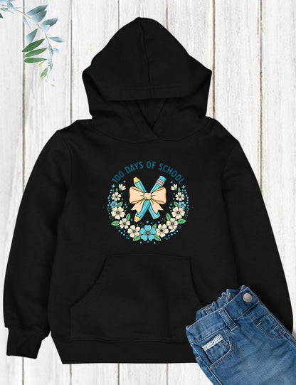 100 Days of School Sublimation DTF Transfer, Ready to Press Heat Transfer for Shirts, Fun 100 Days of School Design, UV Sticker