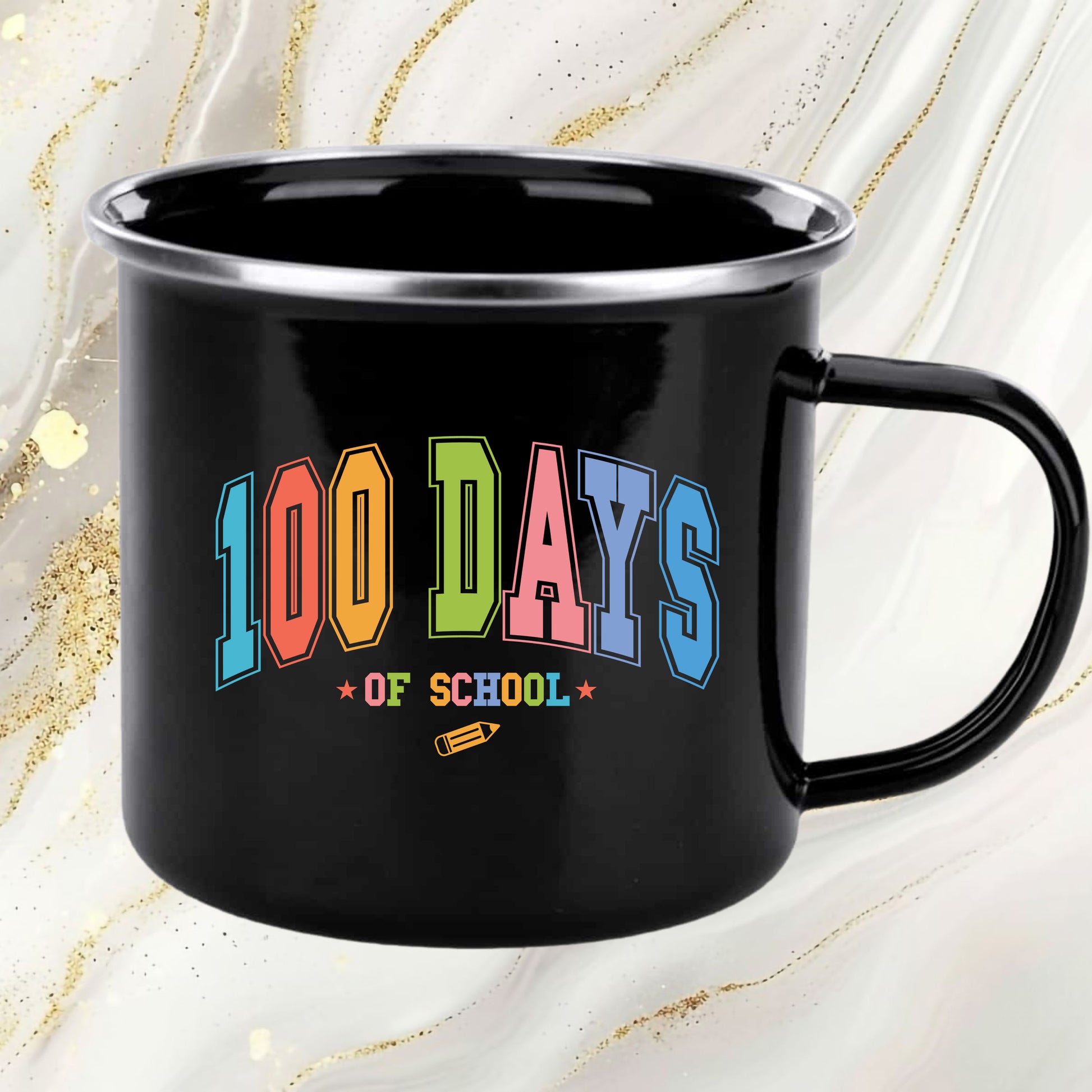 100 Days of School Sublimation DTF Transfer, Ready to Press Heat Transfer for Shirts, Fun 100 Days of School Design, UV Sticker