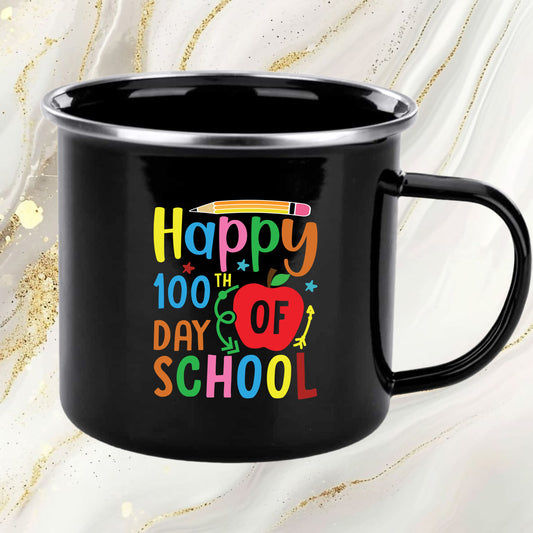 100 Days of School Teacher and Student DTF Transfer, Ready to Press Heat Transfer for Shirts, Fun 100 Days of School Teacher Design, UV Sticker