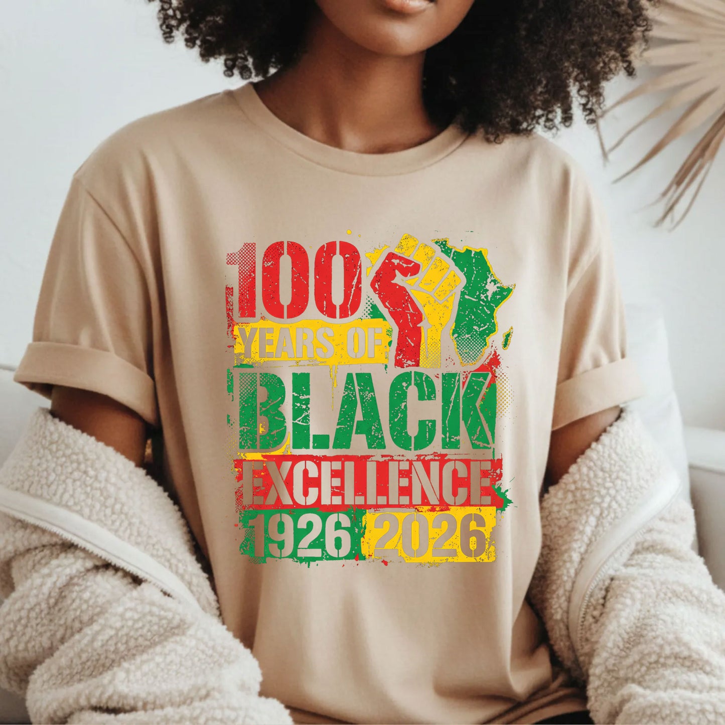 100 Years of Black Excellence T Shirts