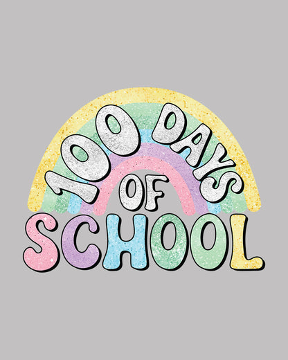 100 Days of School DTF Transfer Film