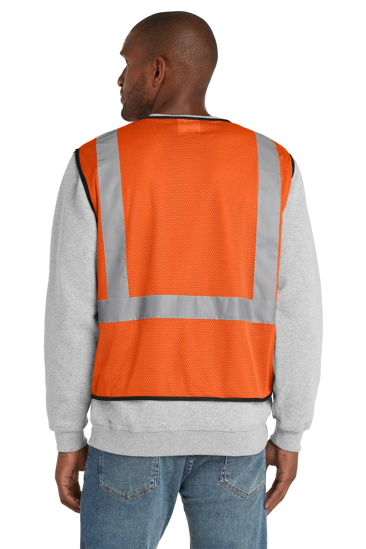 CornerStone® ANSI 107 Class 2 Economy Mesh One Pocket Vest