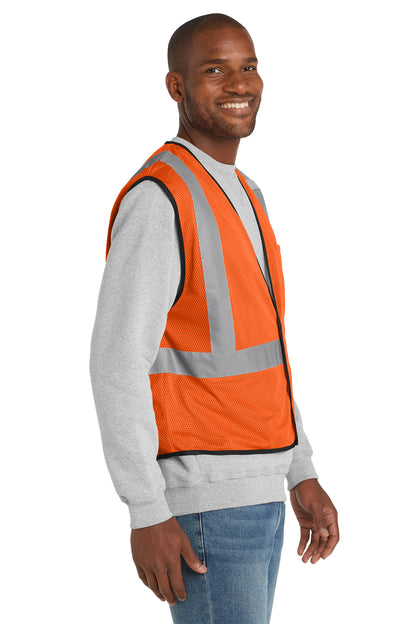 CornerStone® ANSI 107 Class 2 Economy Mesh One Pocket Vest