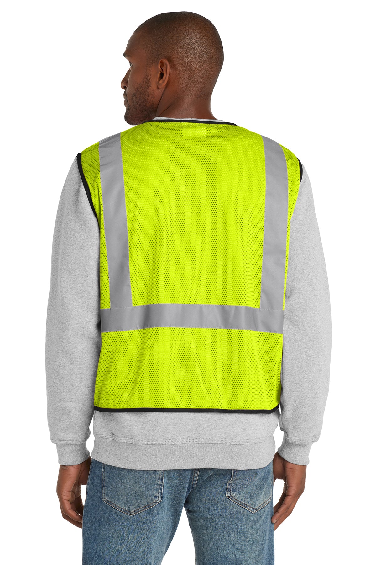 CornerStone® ANSI 107 Class 2 Economy Mesh One Pocket Vest