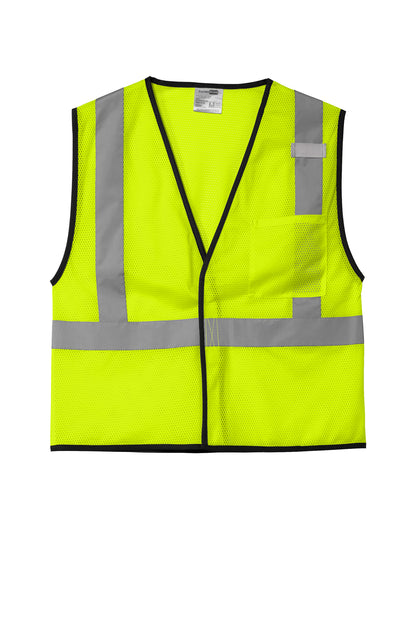 CornerStone® ANSI 107 Class 2 Economy Mesh One Pocket Vest