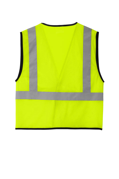 CornerStone® ANSI 107 Class 2 Economy Mesh One Pocket Vest