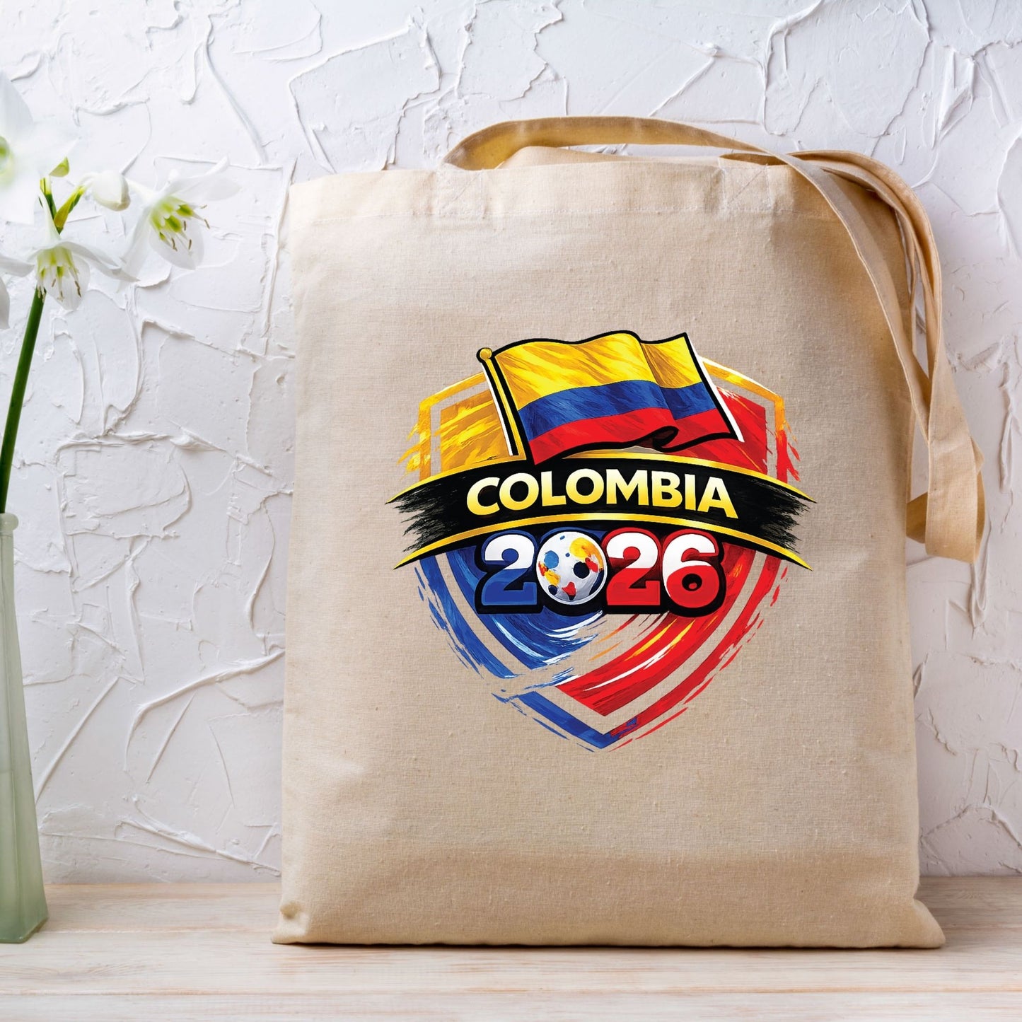 Colombia World Cup 2026 DTF Transfer Ready to Press Los Cafeteros Soccer Heat Transfer For Shirts Football Supporter UV Sticker Prints