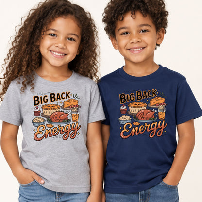 Big Back Energy Thanksgiving T-Shirt, Funny Roasted Turkey Tee, Holiday Feast Sweatshirt