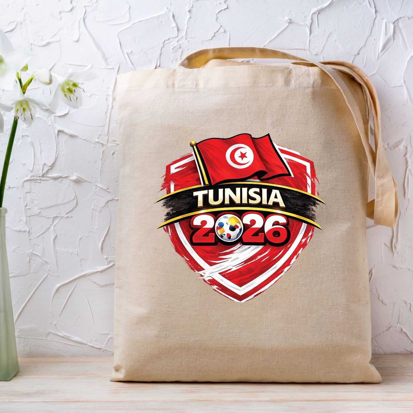 Tunisia World Cup 2026 DTF Transfer Ready to Press