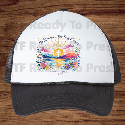 His Mercies Are New Every Morning DTF Transfer Ready to Press