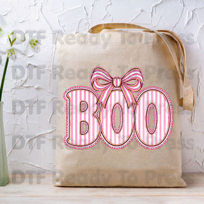 Pink Spooky Nurse Squad DTF Transfers, Halloween Ghost Stethoscope Medical Bandage Ready to Press
