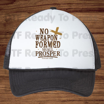 No Weapon Formed Shall Prosper DTF Transfer