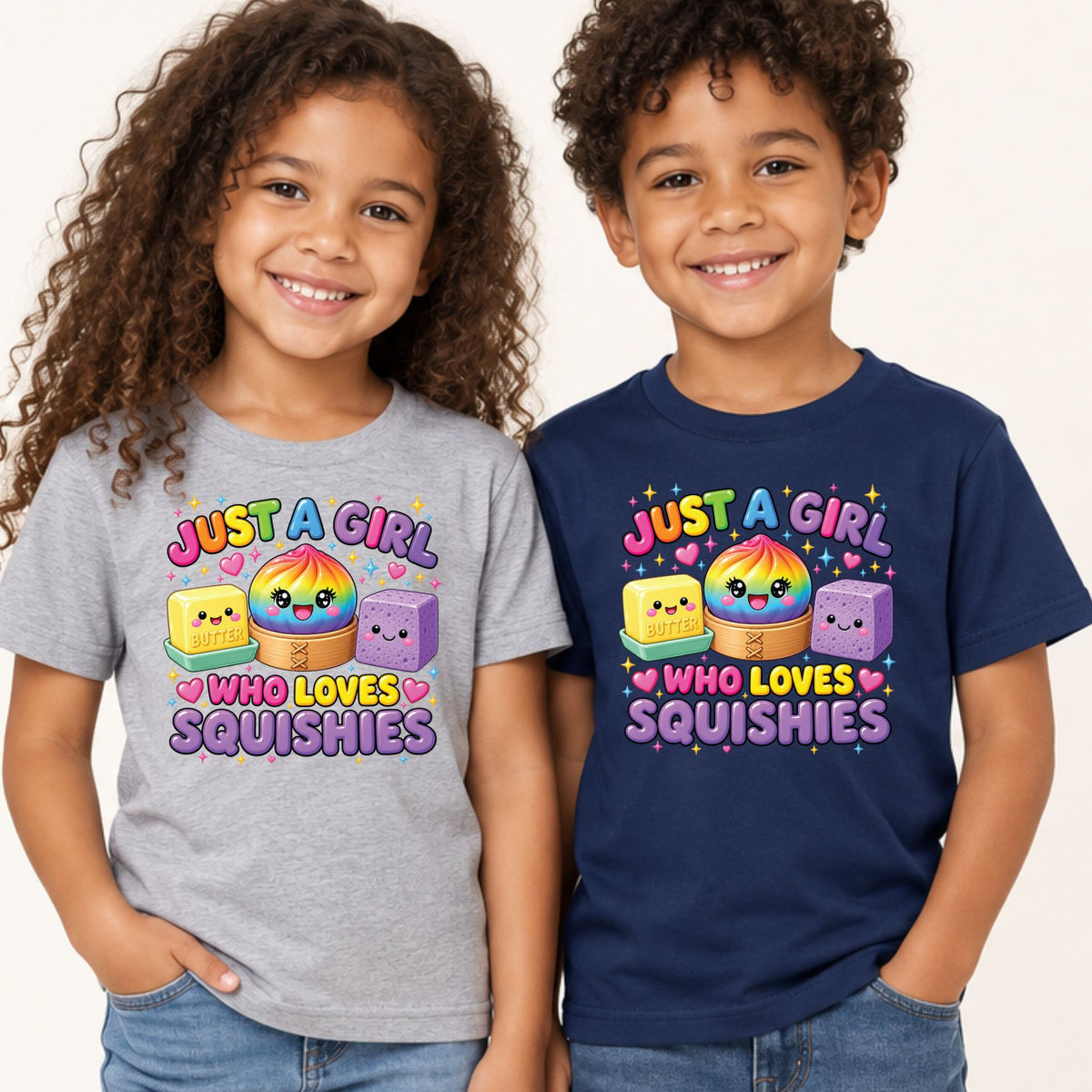 Just a Girl Who Loves Squishies T-Shirt, Cute Kawaii Tee, Squishy Lover Sweatshirt