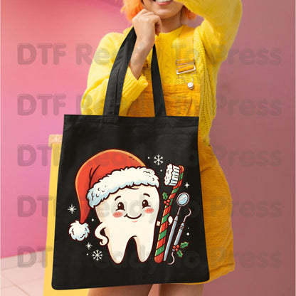 Christmas Teacher Patchwork DTF Transfers, School Snowman Plaid Holiday Ready to Press