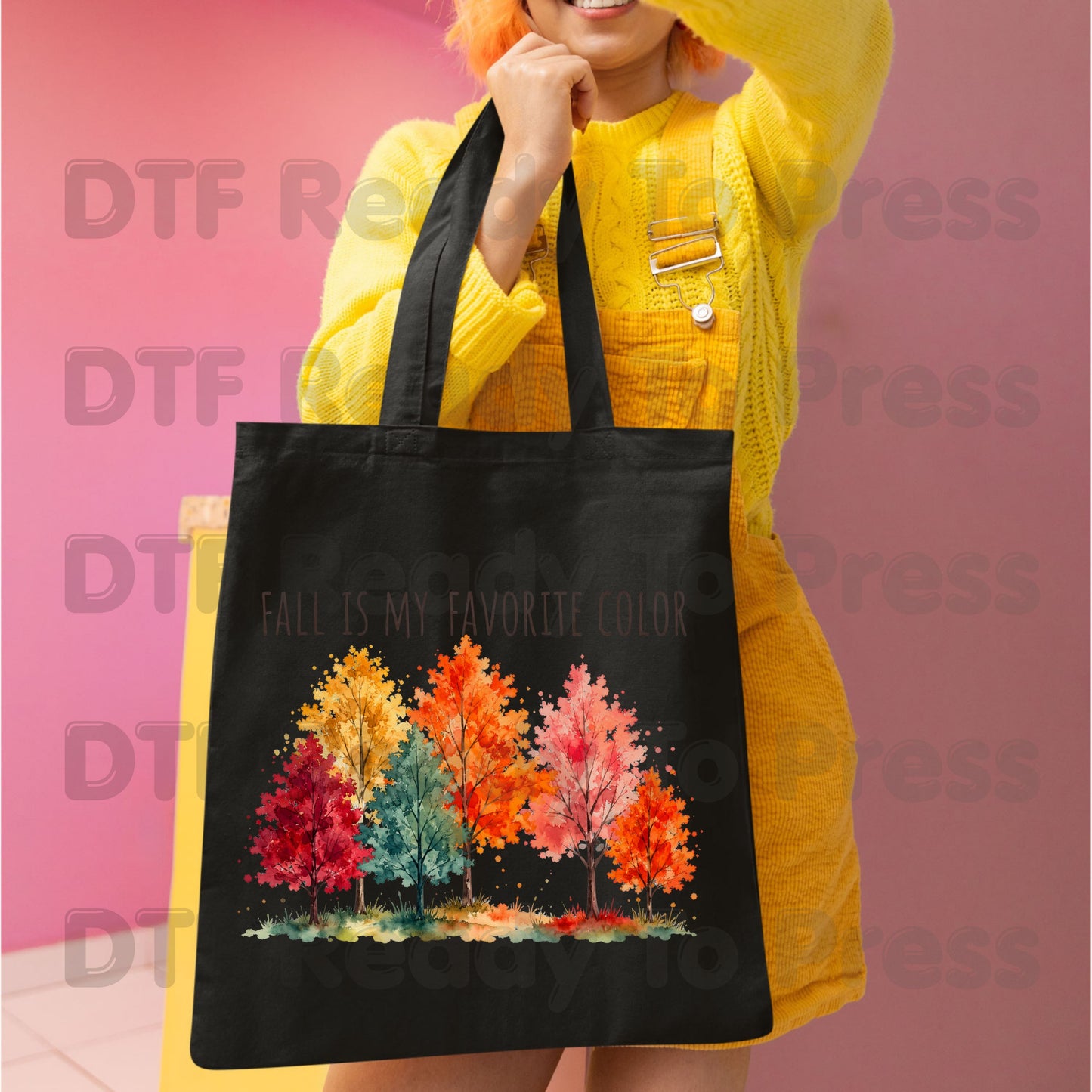 Fall Is My Favorite Color DTF Transfer Ready to Press