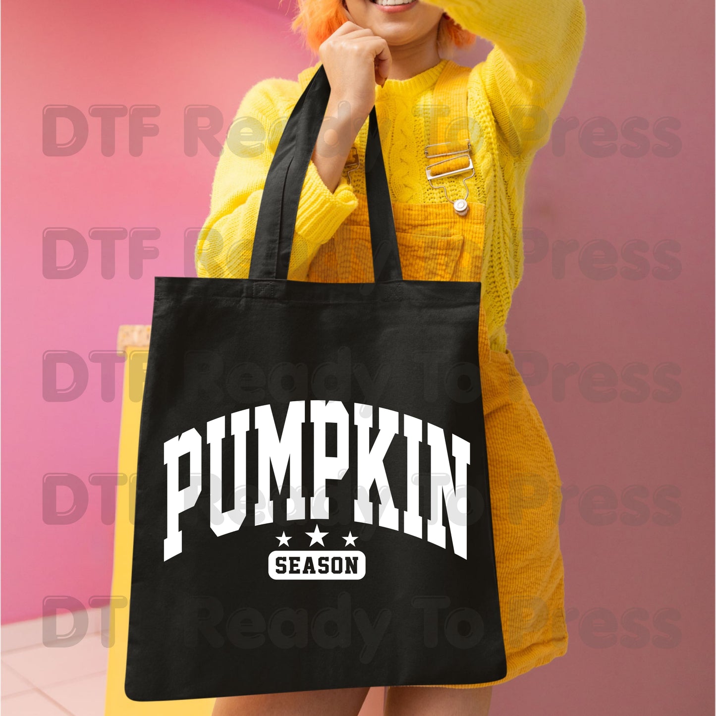 Pumpkin Season DTF Transfer Ready to Press