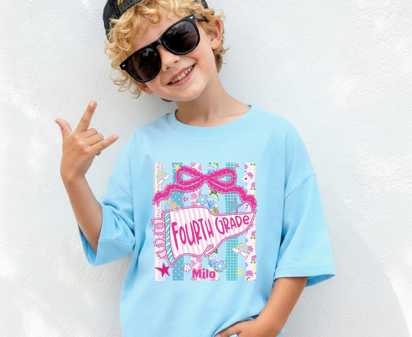 Comfort Colors® Personalized Back to School Shirt Custom Teacher Grade Tees Pre K Kinder 1st 2nd 3rd 4th 5th Grade T Shirt For Men Women Kids