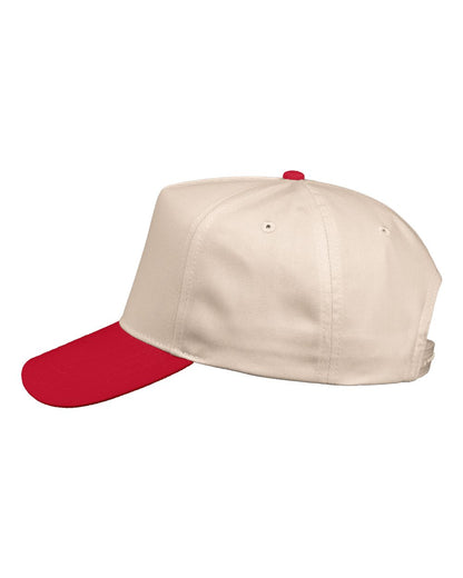 Five Panel Twill Cap - 8869- Valucap