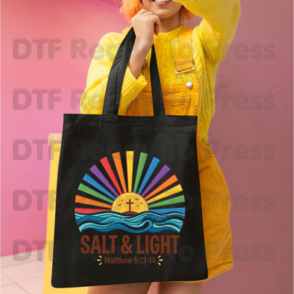 Salt and Light DTF Transfer Ready to Press
