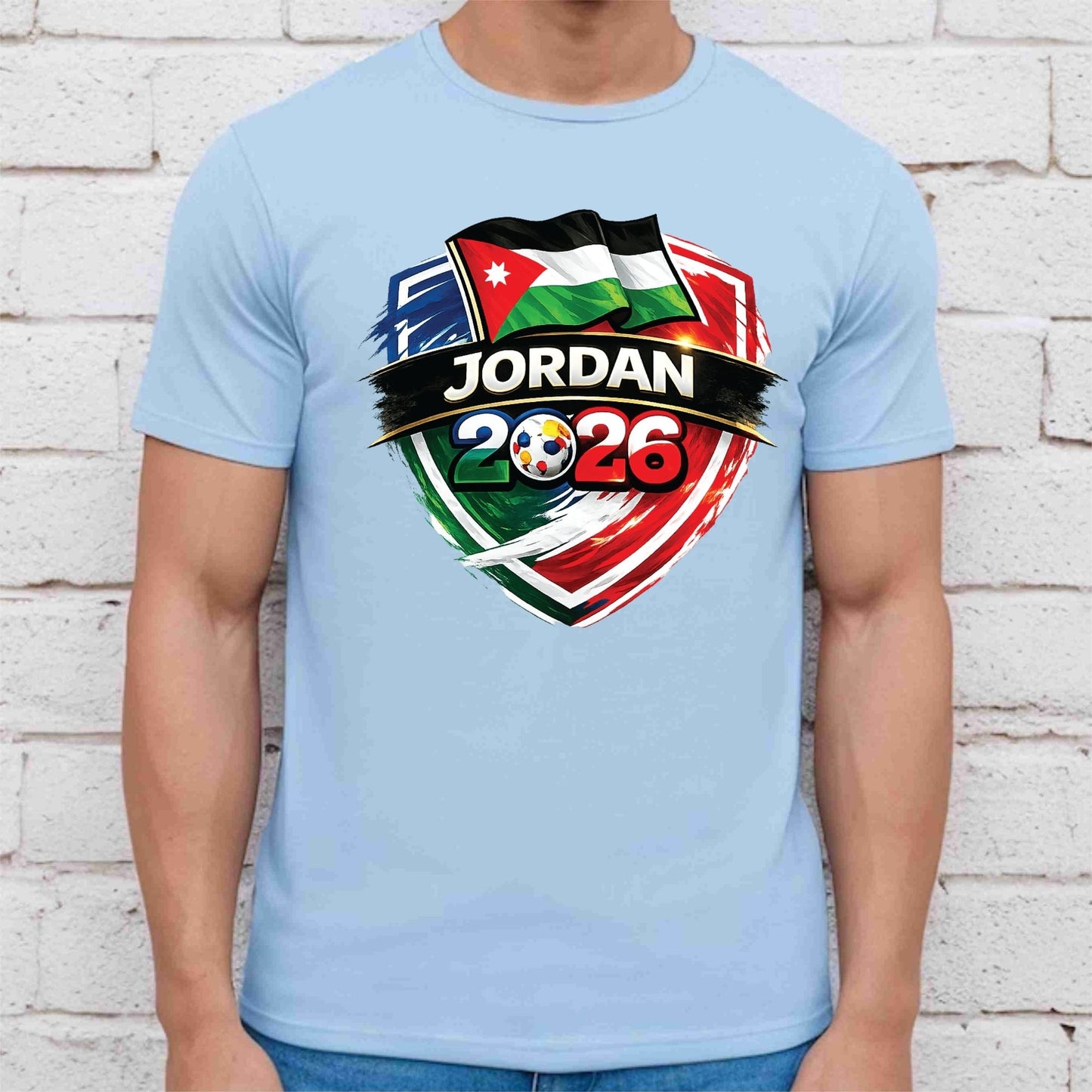 Jordan World Cup 2026 DTF Transfer Ready to Press