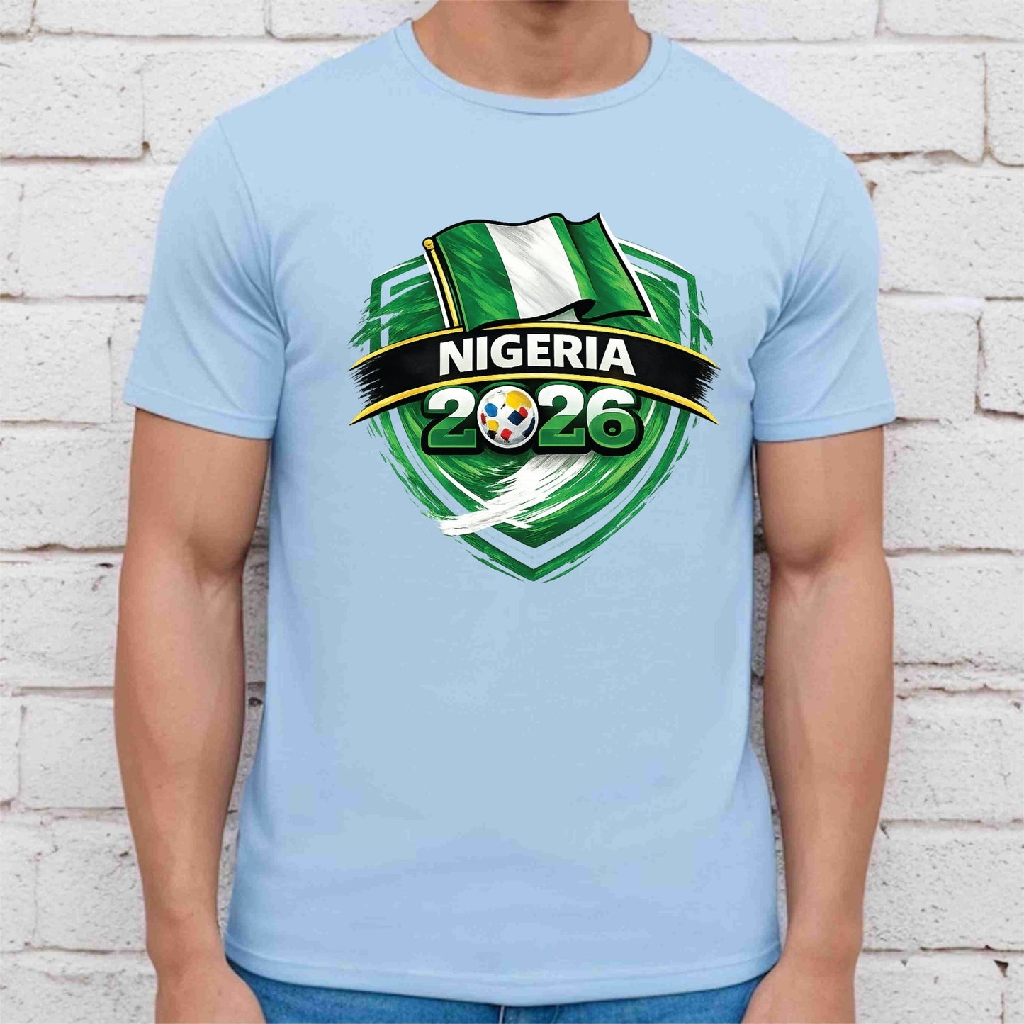 Nigeria World Cup 2026 DTF Transfer Ready to Press