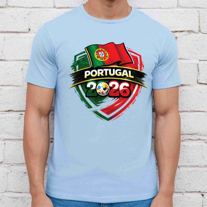 Portugal World Cup 2026 DTF Transfer Ready to Press Seleção das Quinas Soccer Heat Transfer For Shirts Football Supporter UV Sticker Prints