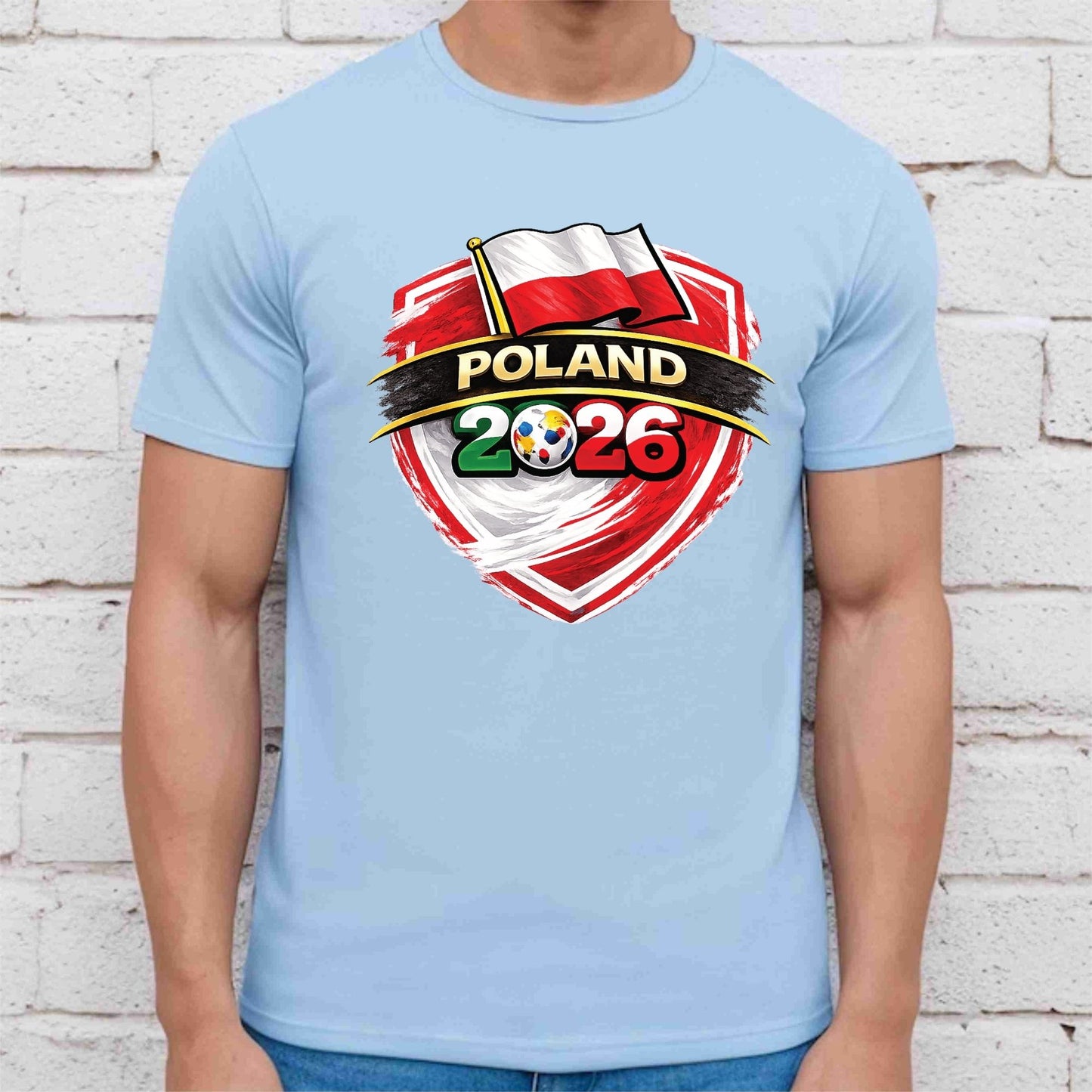 Poland World Cup 2026 DTF Transfer Ready to Press