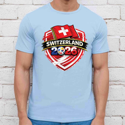 Switzerland World Cup 2026 DTF Transfer Ready to Press