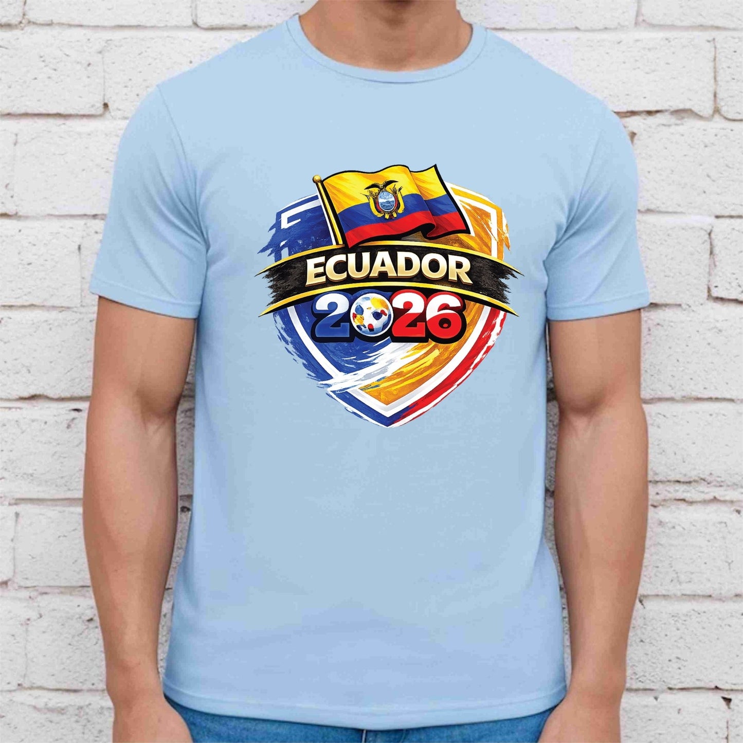 Ecuador World Cup 2026 DTF Transfer Ready to Press