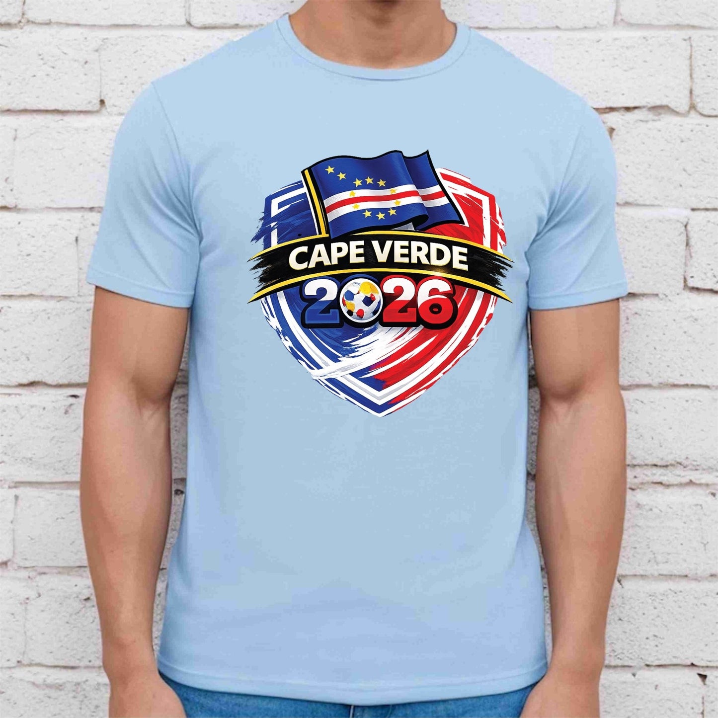 Cape Verde World Cup 2026 DTF Transfer Ready to Press