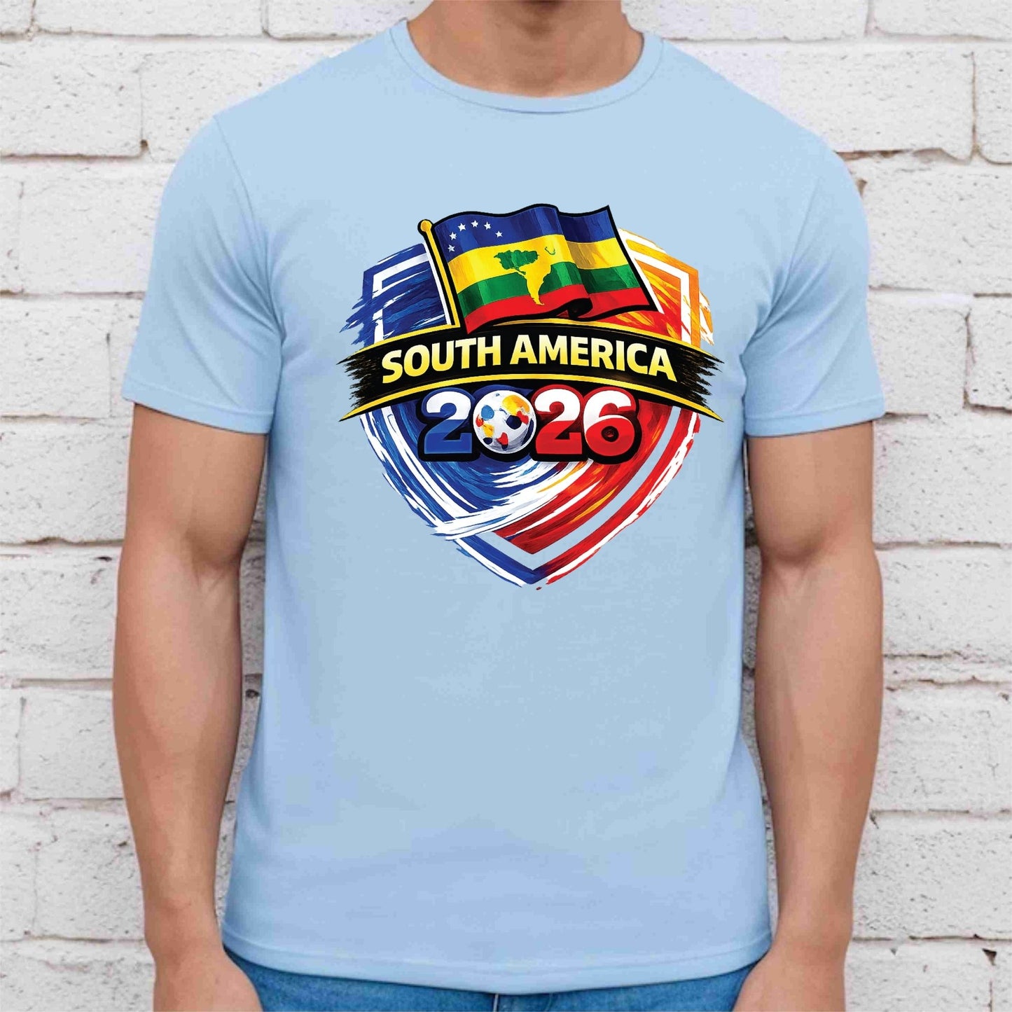 South America World Cup 2026 DTF Transfer