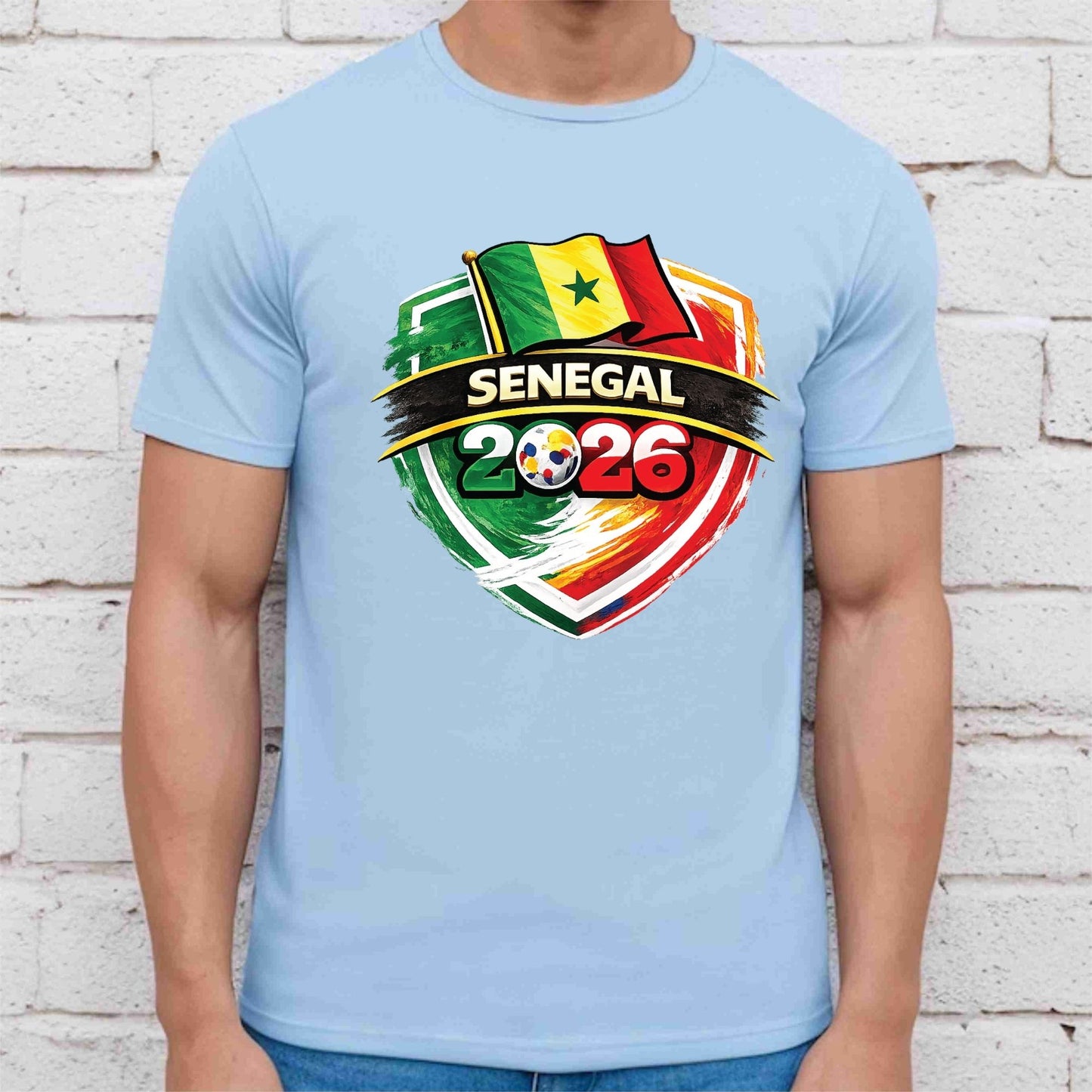 Senegal World Cup 2026 DTF Transfer Ready to Press