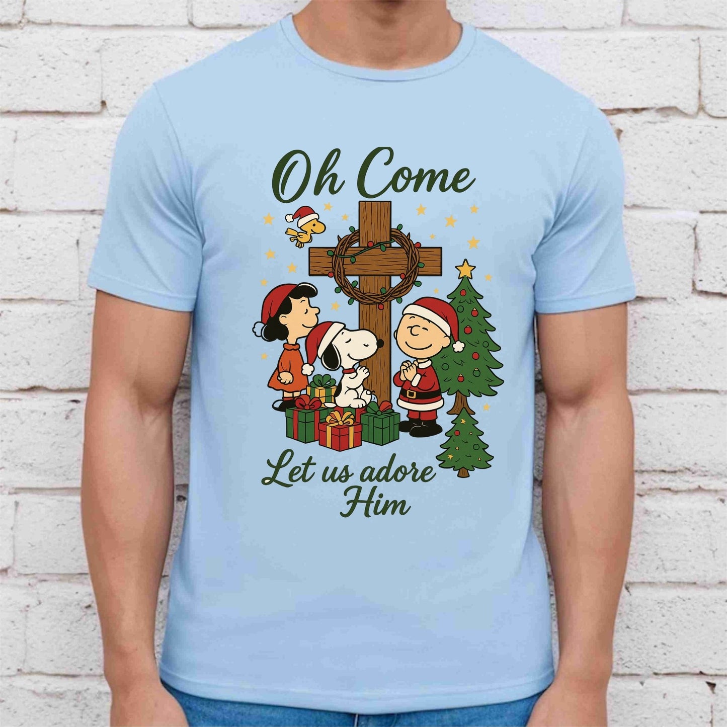 Christmas DTF Transfer Ready to Press Premade DTF Gang Sheet Jesus Is The Reason Cross Holiday Joyful Heat Transfer For Shirts Trendy