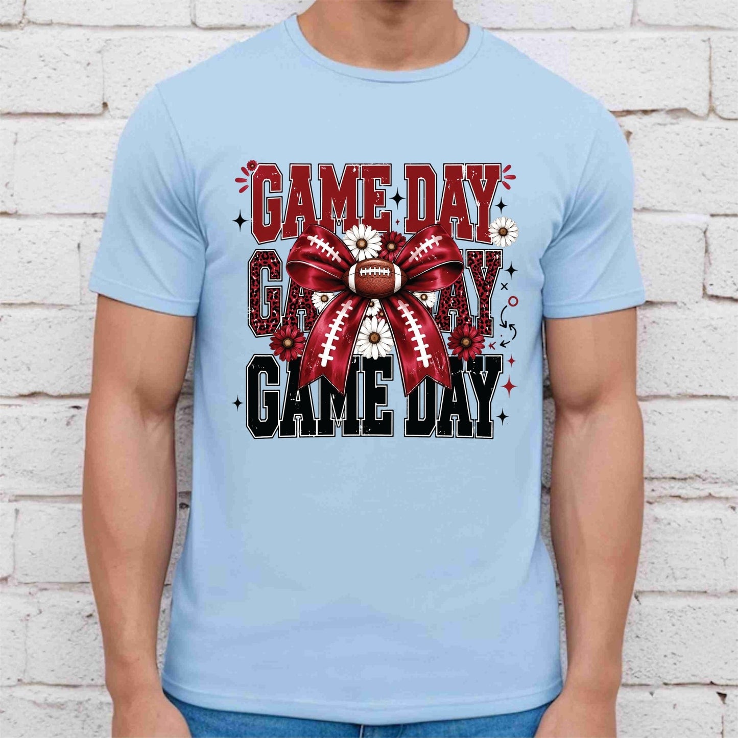 Football DTF Transfer Ready to Press Premade DTF Gang Sheet Game Day Sorry I Cant Its Football Season Fall Heat Transfer For Shirt