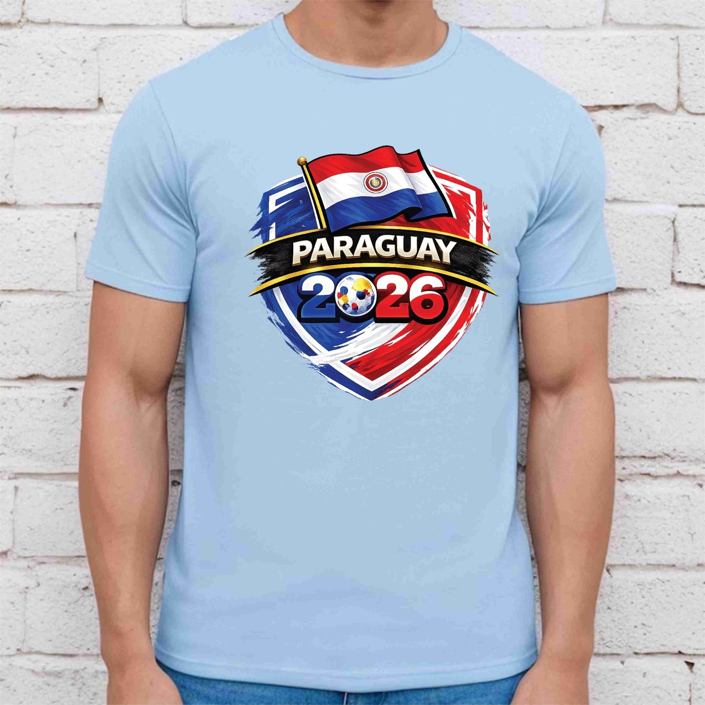 Paraguay World Cup 2026 DTF Transfer Ready to Press
