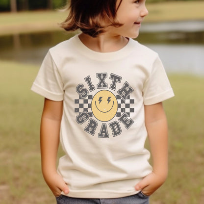 School Grade Shirt Leveled up to Kinderarten Pre-K First Grade Second Grade Third Grade Fourth Grade Fifth Grade Gamer Kids School Tees