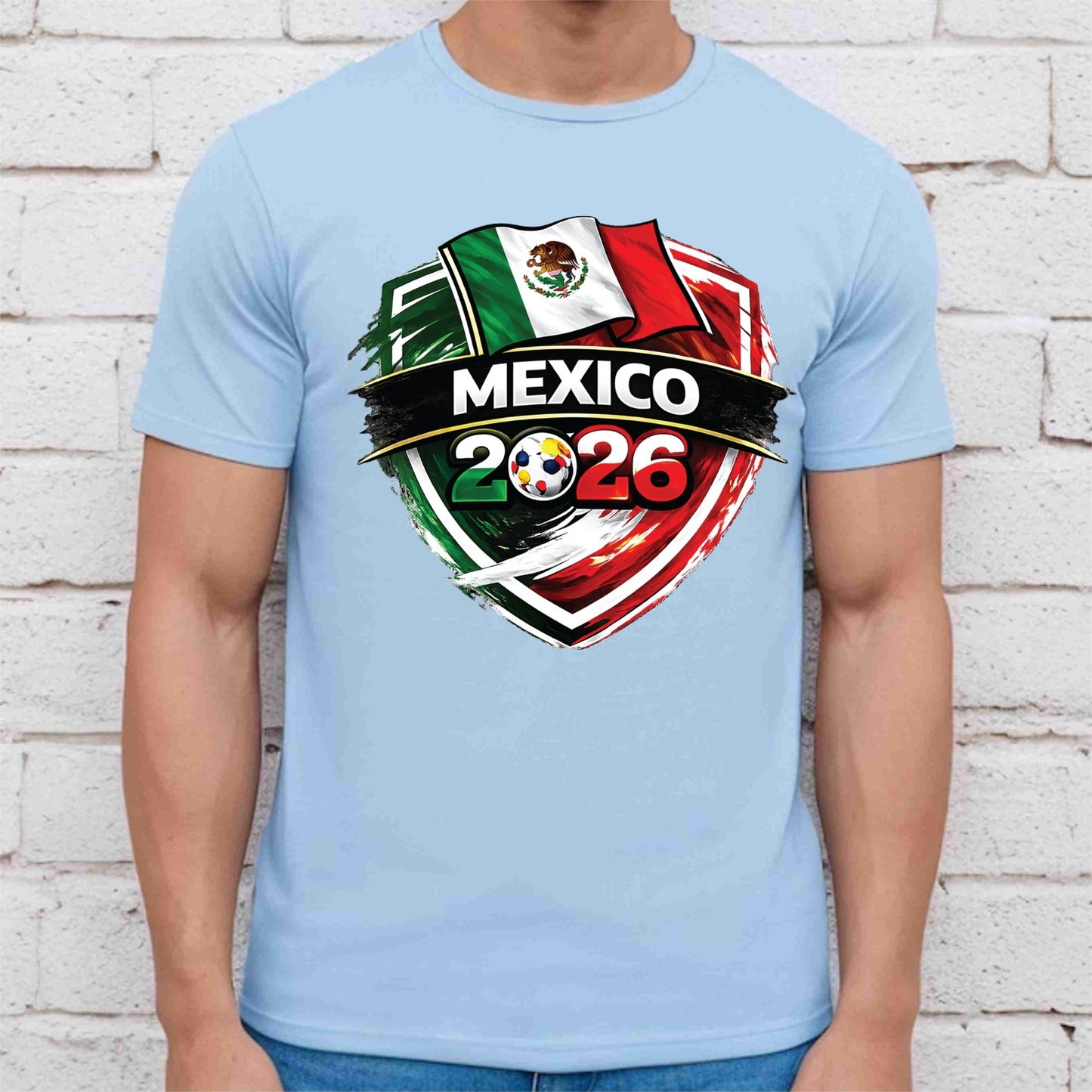 Mexico World Cup 2026 DTF Transfer Ready to Press