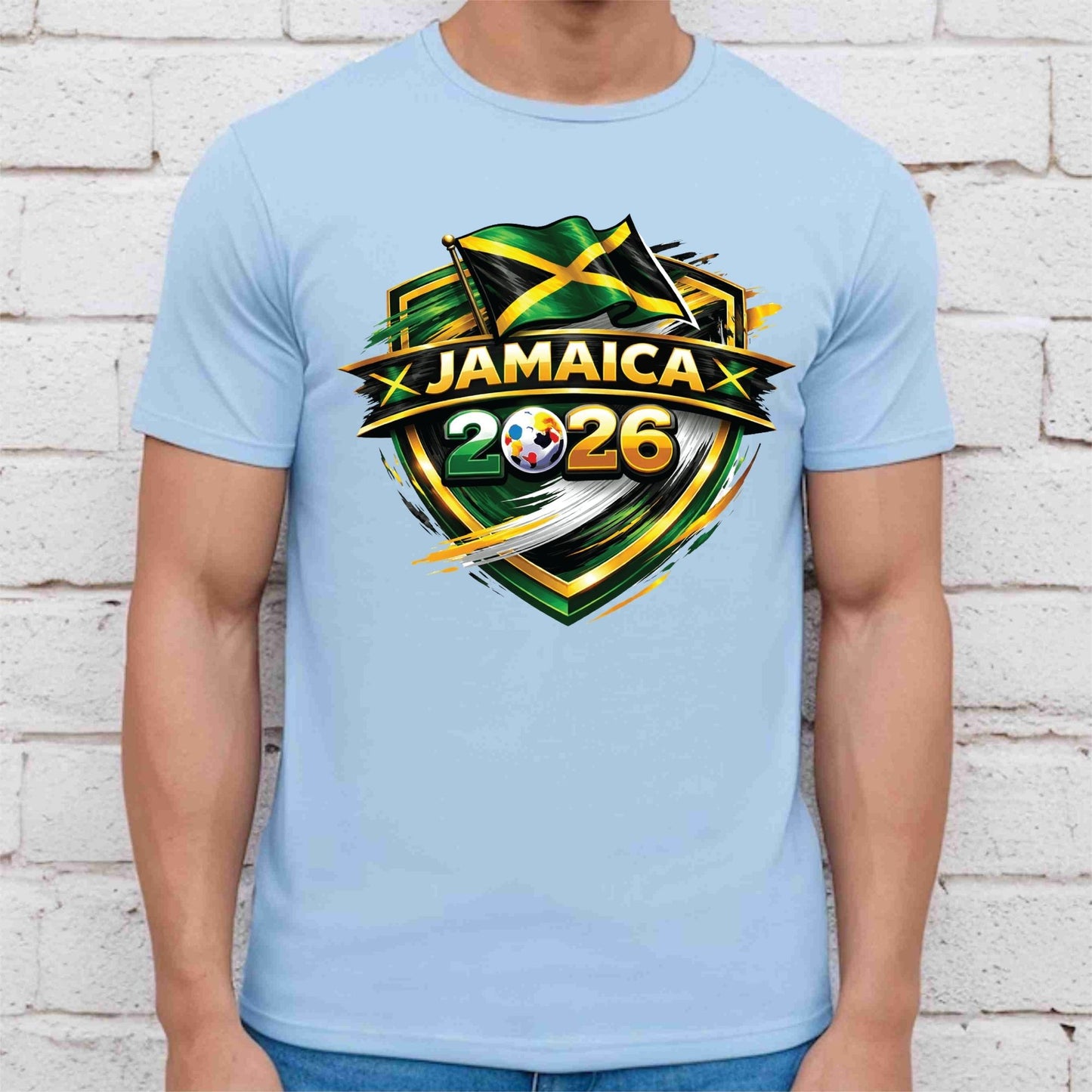 Jamaica World Cup 2026 DTF Transfer Ready to Press