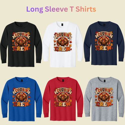 Cousin Crew Thanksgiving T Shirt Childrens Tee