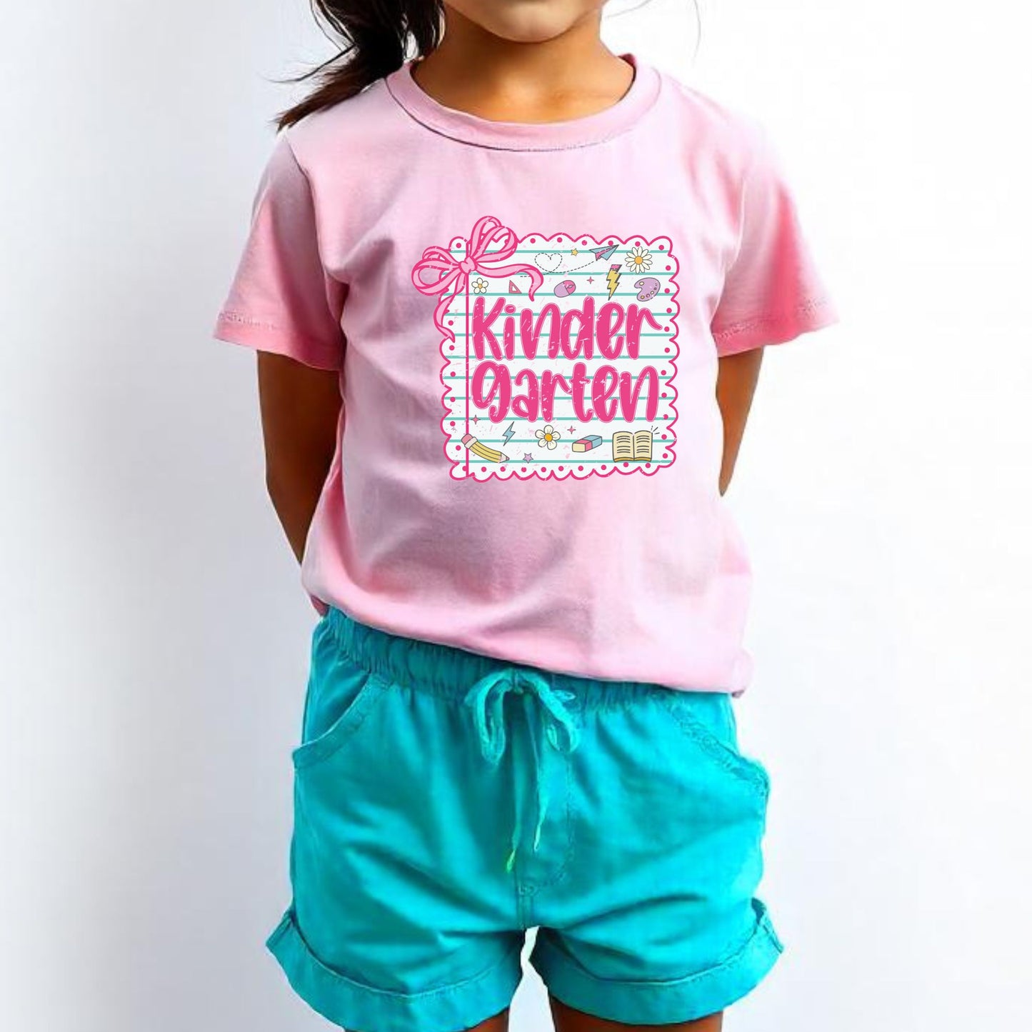 Preppy Back to School Grade Shirt Kinderarten Pre-K First Grade Second Grade Third Grade Fourth Grade Fifth Grade Kids Teacher School Tees