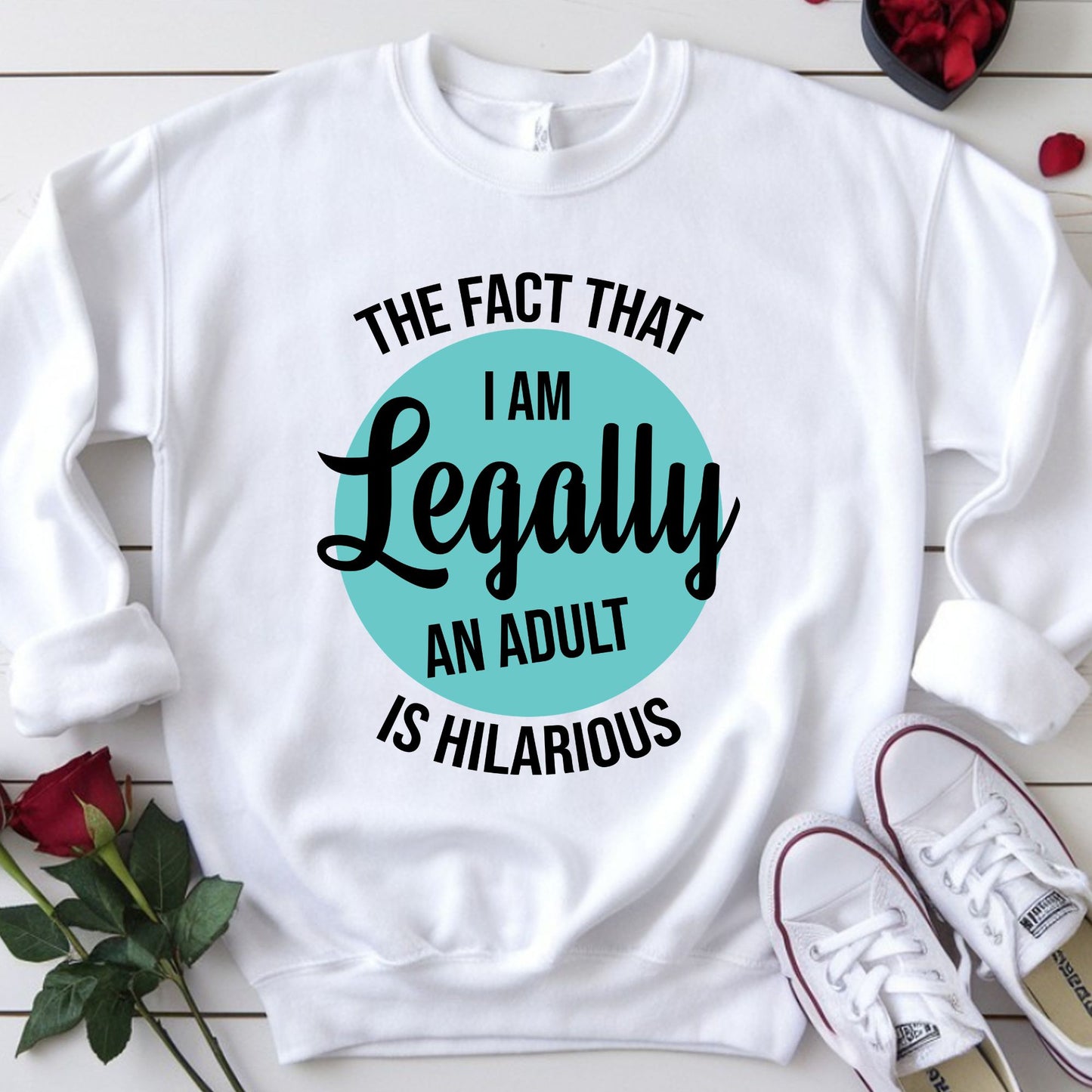 18th Birthday Shirt I Am Legally An Adult T-Shirt Eighteenth Birthday Gift